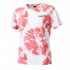 Keith Haring Tie Dye T-Shirt Womens Size Medium Graphic Art Cotton Blend